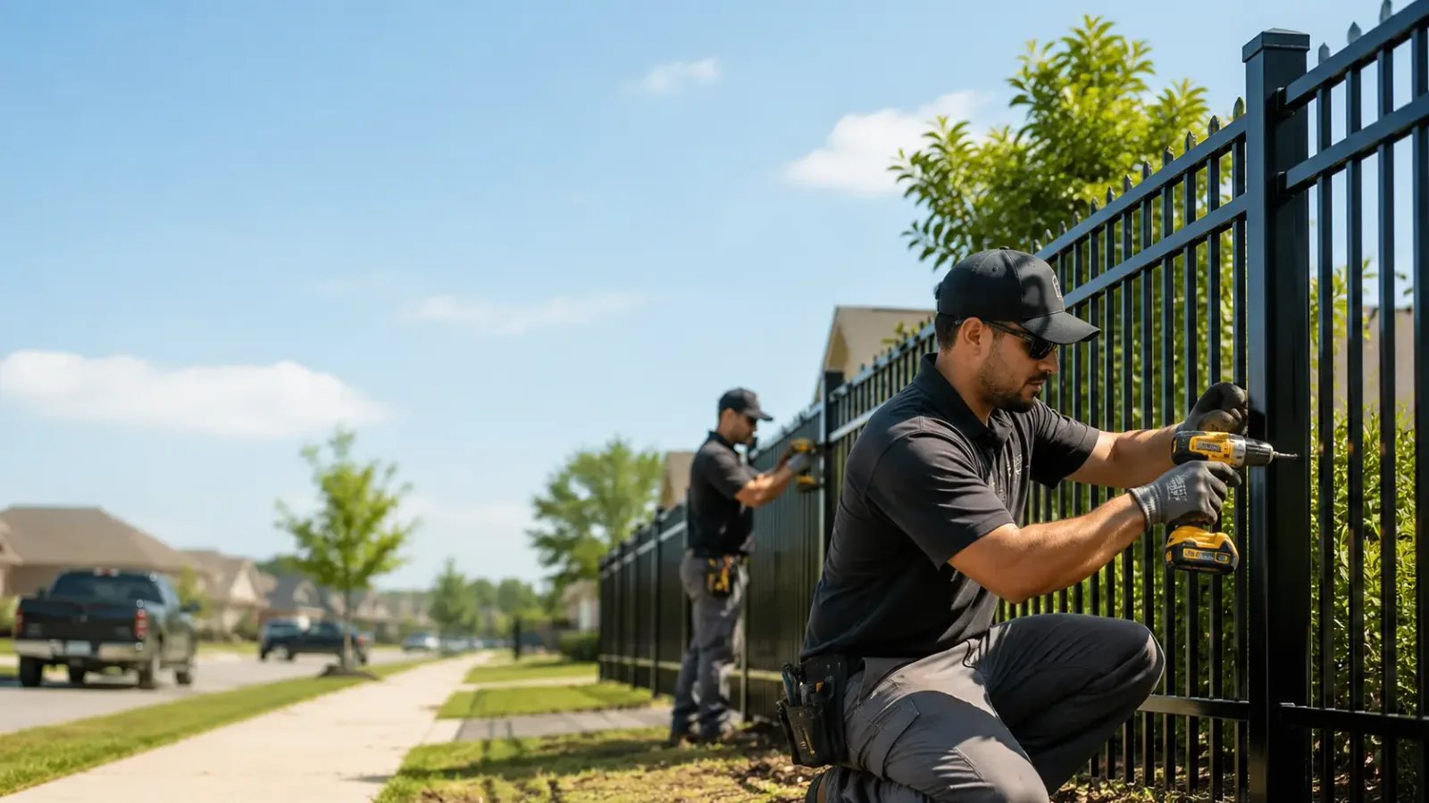 Metal Fence Installation in Malvern, IA